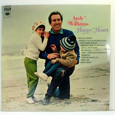 Andy Williams Happy Heart LP 1969 [Columbia CS9844] SEALED New/Old Stock - Image 1 of 2