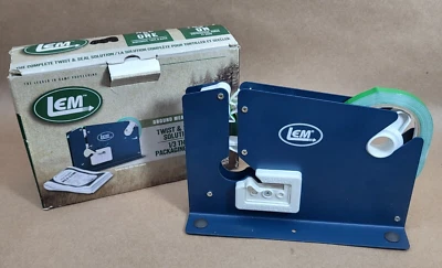 LEM Products Ground Meat Packaging System Twist & Seal Solution - Blue - Image 1 of 4