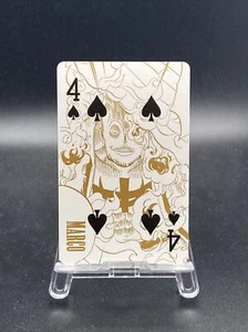 Marco Spade Four One Piece Japan Limited Film Gold Playing Cards - Picture 1 of 7