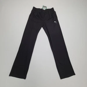Puma Pants Boys Large Black Comfort Casual Training Workout Gym Youth Kids - Picture 1 of 10