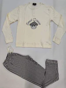 PIGIAMA DONNA INVERNALE DOLCI SOGNI - Picture 1 of 33