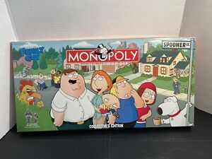 FAMILY GUY MONOPOLY Collector’s Edition Complete USAopoly Parker Bros. Rare 2006