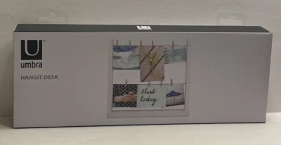 Pinzas para ropa de madera blanca para decoración de pared Hangit para exhibición de fotos NUEVO Foto 1 de 4