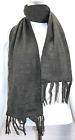 Bharti Sons Gray Scarf Unknown Material 8.5" Wide 52" Length