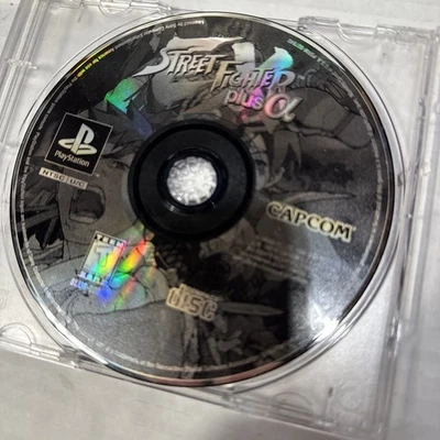 Street Fighter EX Plus Alpha (Sony PlayStation 1, PS1 1997) solo disco sin probar Foto 1 de 2