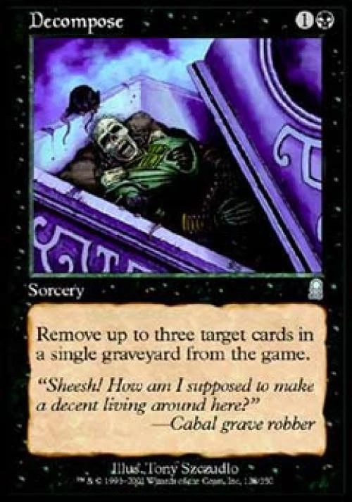 Decompose -Foil Medium Play MTG Odyssey - Image 1 of 1