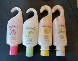 Avon Naturals Shower Gel Lot Of 4 5 fl oz NOS Sealed Cherry Blossom Chamomile - Picture 1 of 5