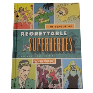 League of Regrettable Superheroes Book Loot Crate Jon Morris 2015 Geekcore Retro - Picture 1 of 6