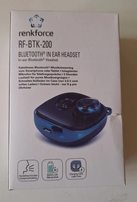 Renkforce (Conrad) RF-BTK-200 Cuffie auricolari Bluetooth - Immagine 1 di 4