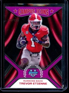 2024 Bowman Chrome Trevor Etienne Campus Icons Fuchsia Refractor #/150 - Bild 1 von 1