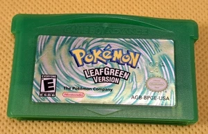 Nintendo Gameboy Advance Pokemon Leaf Green Version, Loose Game - Bild 1 von 9