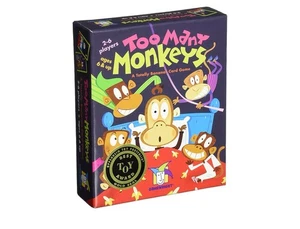Too Many Monkeys Card Game Complete Cards 2009 Gamewright Card Game - Picture 1 of 2