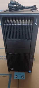 HP Z840 2X I-XEON E5-2690v3 12-CORE 64GB DDR4 NVIDIA K2200 256GB SSD CARBON - Afbeelding 1 van 14
