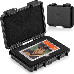 Caja de almacenamiento de tarjetas graduadas, estuche de tarjetas PSA soporte de losa, organizador de tarjetas coleccionables  - Imagen 1 de 12