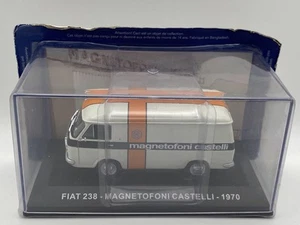 Fiat 238 MAGNETOFONI CASTELLI 1970 Ixo altaya 1:43 Diecast furgoneta - Imagen 1 de 1