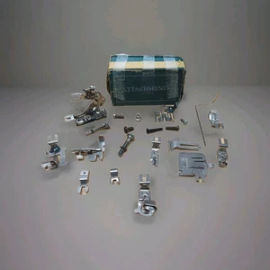 Vintage Greist Nähmaschinenaufsätze im Karton - Bild 1 von 7