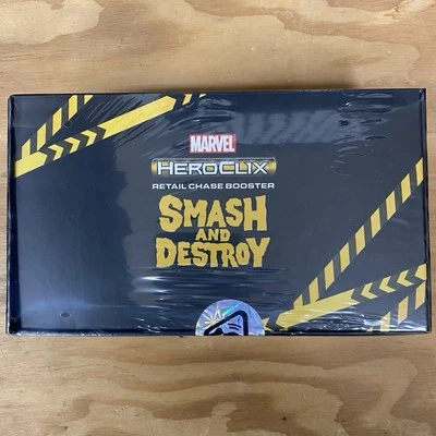 Heroclix Smash And Destroy Marvel Retail Chase Booster NIB Sealed New - Image 1 of 2
