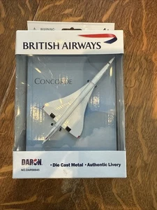 DARON BRITISH AIRWAYS CONCORDE TOY DIECAST AIRLINER DAR98845 - Picture 1 of 7