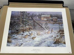 Scott Zoellick Heartland Heritage Pheasant Published Miller Brewing Company S/N - Picture 1 of 13
