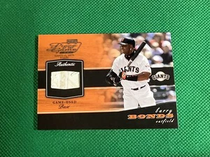 2002 Playoff Piece of the Game Materials #8A Barry Bonds Base Giants - Picture 1 of 1
