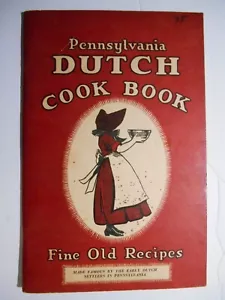 Vintage 1936 Pennsylvania Dutch Cook Book Of Fine Old Recipes - Imagen 1 de 7