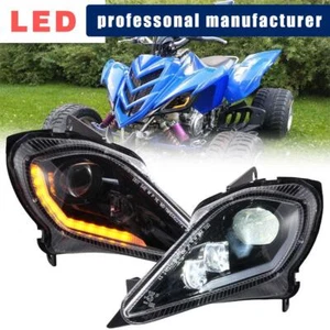 For Yamaha YFZ 450 Raptor 350 700 700R 2006-2022 LED Headlights DRL Turn Signal - Picture 1 of 8