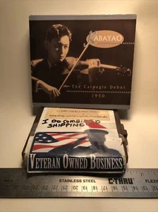 Music CD’s 2- Cd Box Set New Sealed / Kabayao / The Carnegie Debut 1950/ Lot BB - Picture 1 of 2