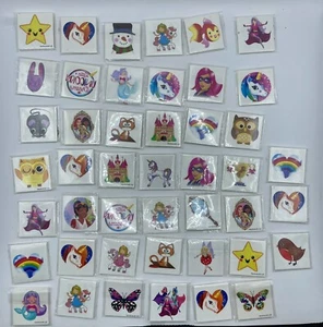 Party Bags 540 TEMPORARY TATTOOS Girls Kids Childrens Novelty Fillers 45 Packs - Picture 1 of 12