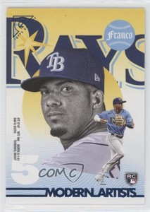 2022 Topps Gallery Modern Artists Blue /99 Wander Franco #MA-12 Rookie RC