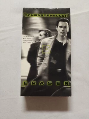 ERASER Schwarzenegger VHS Tape, COMPLETE/TESTED SEE PHOTOS (VHS43) - Image 1 of 4