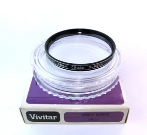 Vivitar Photo Filter 58mm Cross Screen Circular - NEW - Picture 1 of 2