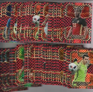 2017-18 Panini Select Soccer Red Checkerboard-YOU PICK-CHOOSE PLAYERS - Picture 1 of 8