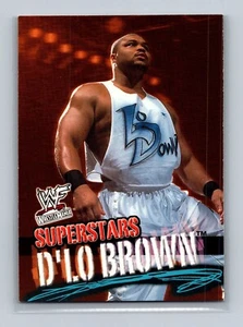 Fleer WWF Wrestlemania 2001 Wrestling D'lo Brown #50 - Imagen 1 de 2