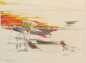 Steve Hillyer, The Flying Finn, AK Aviation History Series "A" No. 3, Signed - Picture 1 of 3