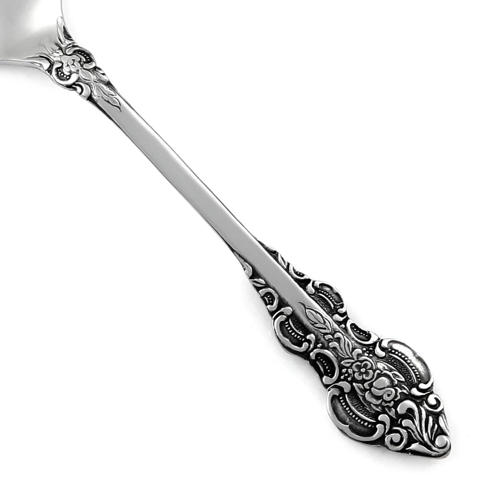 Oxford Hall SUTHERLAND Stainless Glossy Floral Silverware CHOICE Flatware - Image 1 of 1