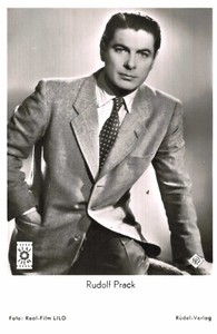 Rudolf Prack    * Original Rüdel Postkarte Postcard *** Nr. 1705 f