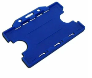 Porta Insignia Doble Cara Azul Cielo Bio - Paisaje - CR80 - Paquete de 100 - Imagen 1 de 1