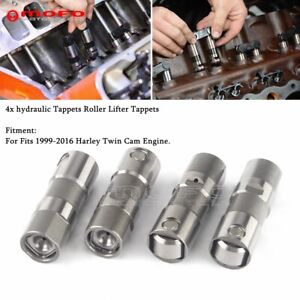 Roller Lifter Hydraulic Tappets For Harley Sportster Dyna Touring Twin Cam 99-16