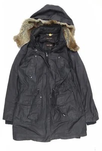 Phase Eight Women's Black Parka Coat Size 10 - Picture 1 of 12
