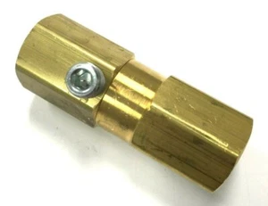 3/4 INCH ONE WAY AIR COMPRESSOR IN LINE CHECK VALVE BRASS, 30 CFM - Picture 1 of 2