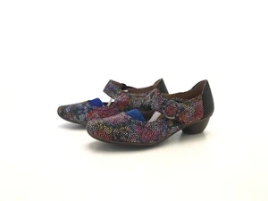 Puccetti Damen Halbschuhe Slipper Loafers Comfort Mehrfarbig Gr. 41 (UK 7) - Picture 1 of 8