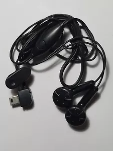 Rare Mini USB Cable Wired Headphones For Older Motorola V3 Sidekick HTC Phone - Picture 1 of 3