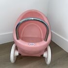 Vintage Little Tikes Pink Carriage Doll Strolled 1984 w/Metal Handle Child Size