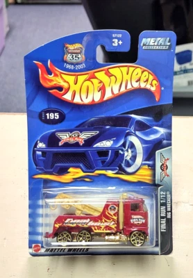 2003 Hot Wheels Final Run #195 RIG WRECKER #1/12 Metal Collection NEW NOS  C12 - Image 1 of 4