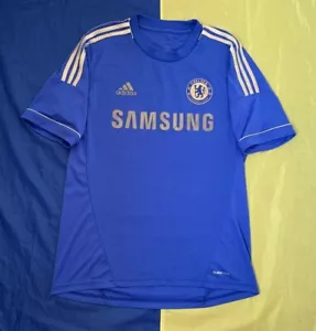 CHELSEA 2012-2013 HOME FOOTBALL SHIRT SOCCER JERSEY ADIDAS Sz.M - Picture 1 of 10