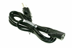 121565-001 - 6ft Power Cord (Black/ USA) for Hewlett-Packard (HP) desktop - Picture 1 of 1