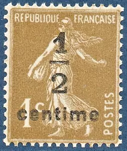 TIMBRE N° 279A NEUF SANS CHARNIERE - BISTRE OLIVE - GOMME ORIGINALE - SEMEUSE - Photo 1/1