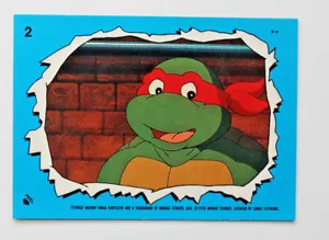 Teenage Mutant Ninja Turtles trading card Topps 1990 number 2 - Picture 1 of 2