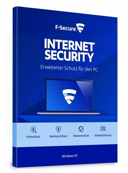 F-Secure Internet Security 2025 1 3 5 PC 1 2 3 JAHRE - Bild 1 von 1