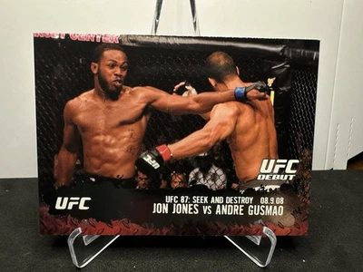 2009 Topps UFC #101 Jon Jones RC vs. Andre Gusmao Rookie (22) - Image 1 of 2